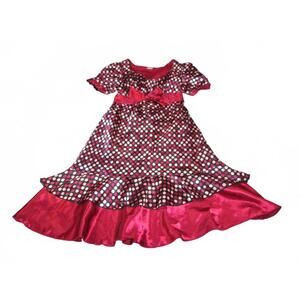Marc & Maddie Size 7 Charming Red Polka Dot Dress